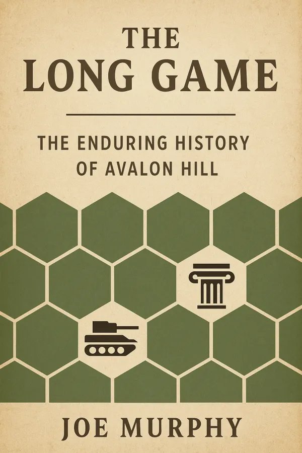 The Long Game: The History Of Avalon Hill book cover by Joe Murphy