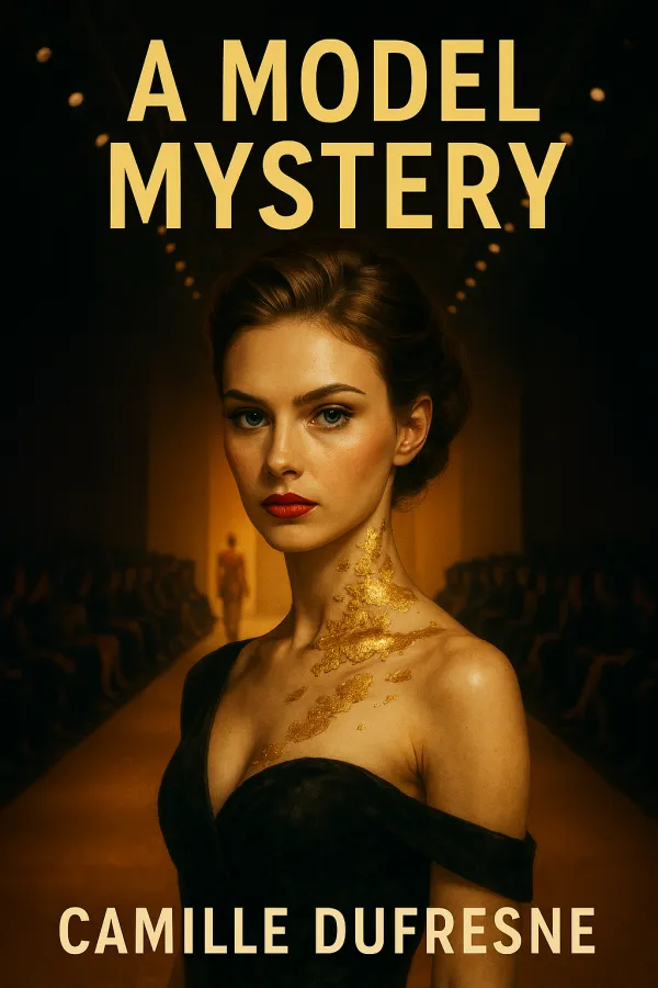 A Model Mystery book cover by Camille Dufresne