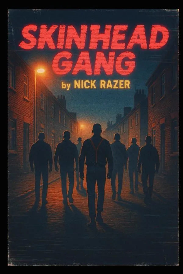 Skinhead Gang book cover by Nick Razer